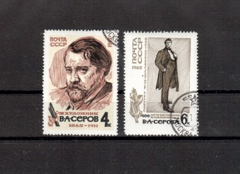 Sowjetunion 3082 - 3083 gestempelt