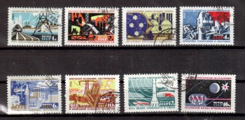 Sowjetunion 3094 - 3101 gestempelt