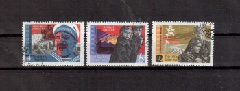 Sowjetunion 3120 - 3122 gestempelt