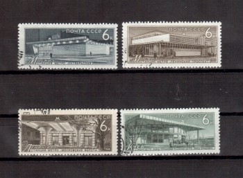 Sowjetunion 3141 - 3144 gestempelt