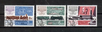Sowjetunion 3162 - 3164 gestempelt