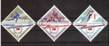 Sowjetunion 3193 - 3195 gestempelt