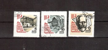 Sowjetunion 3218 - 3220 gestempelt