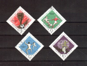 Sowjetunion 3226 - 3229 gestempelt