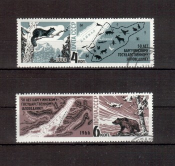 Sowjetunion 3233 - 3234 gestempelt