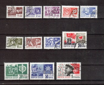 Sowjetunion 3279 - 3290 gestempelt