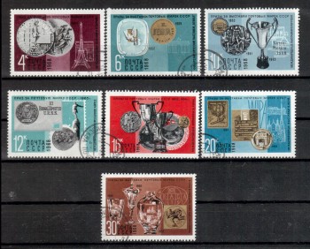 Sowjetunion 3559 - 3565 gestempelt