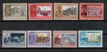 Sowjetunion 3609 - 3616 gestempelt