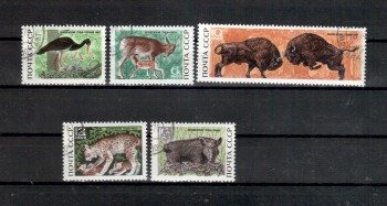 Sowjetunion 3667 - 3671 gestempelt Sowjetunion 3667 - 3671 gestempelt