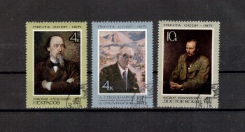 Sowjetunion 3907 - 3909 gestempelt