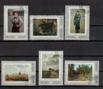 Sowjetunion 3930 - 3935 gestempelt Sowjetunion 3930 - 3935 gestempelt