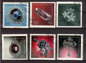 Sowjetunion 3950 - 3955 gestempelt Sowjetunion 3950 - 3955 gestempelt