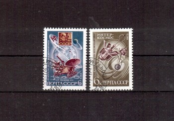 Sowjetunion 4107 - 4108 gestempelt