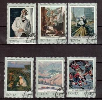 Sowjetunion 4146 - 4151 gestempelt