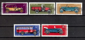 Sowjetunion 4182 - 4186 gestempelt