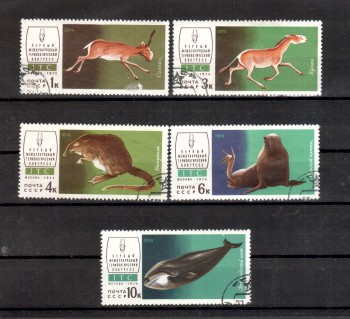 Sowjetunion 4238 - 4242 gestempelt Sowjetunion 4238 - 4242 gestempelt