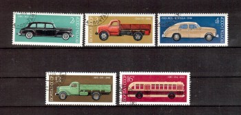 Sowjetunion 4473 - 4477 gestempelt