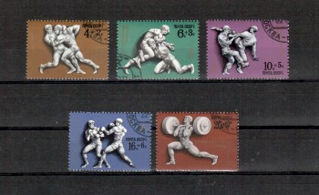 Sowjetunion 4602 - 4606 gestempelt