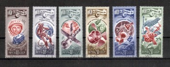 Sowjetunion 4648 - 4653 gestempelt