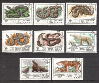 Sowjetunion 4678 - 4685 gestempelt