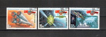 Sowjetunion 4735 - 4737 gestempelt