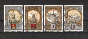 Sowjetunion 4810 - 4813 gestempelt