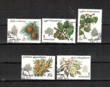 Sowjetunion 5002 - 5006 gestempelt Sowjetunion 5002 - 5006 gestempelt