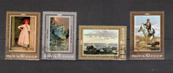 Sowjetunion 5067 - 5070 gestempelt