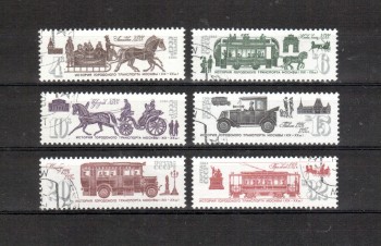 Sowjetunion 5132 - 5137 gestempelt Sowjetunion 5132 - 5137 gestempelt