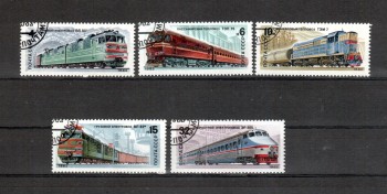 Sowjetunion 5175 - 5179 gestempelt