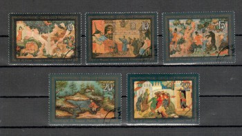 Sowjetunion 5194 - 5198 gestempelt