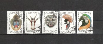 Sowjetunion 5356 - 5360 gestempelt