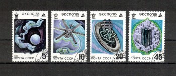 Sowjetunion 5482 - 5485 gestempelt