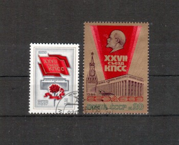 Sowjetunion 5569 - 5570 gestempelt