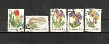 Sowjetunion 5573 - 5577 gestempelt