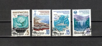 Sowjetunion 5623 - 5626 gestempelt Sowjetunion 5623 - 5626 gestempelt