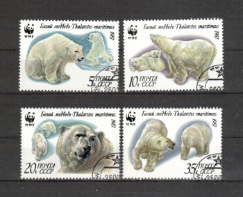 Sowjetunion 5694 - 5697 gestempelt