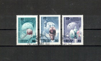 Sowjetunion 5698 - 5700 gestempelt