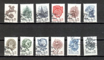 Sowjetunion 5894 - 5905 gestempelt