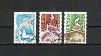 Sowjetunion 5955 - 5957 gestempelt