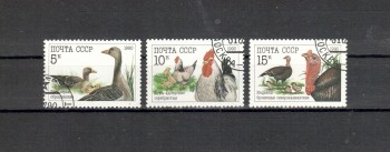 Sowjetunion 6102 - 6104 gestempelt