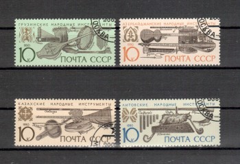 Sowjetunion 6126 - 6129 gestempelt