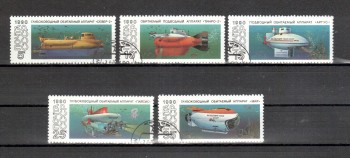 Sowjetunion 6138 - 6142 gestempelt