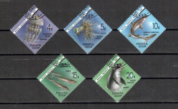 Sowjetunion 6158 - 6162 gestempelt Sowjetunion 6158 - 6162 gestempelt