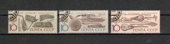 Sowjetunion 6249 - 6251 gestempelt Sowjetunion 6249 - 6251 gestempelt