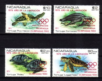 Nicaragua (intern: Tiere001) Michelnummer 2099 - 2102 postfrisch