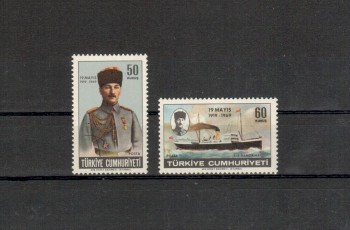 Tuerkei Michelnummer 2135 - 2136 postfrisch