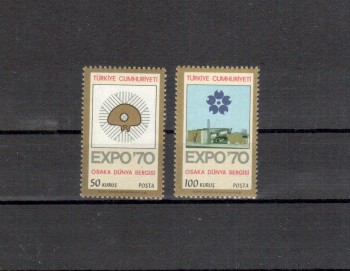 Tuerkei Michelnummer 2166 - 2167 postfrisch