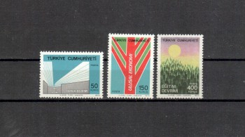 Tuerkei Michelnummer 2338 - 2340 postfrisch