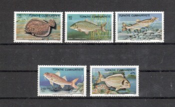 Tuerkei Michelnummer 2369 - 2373 postfrisch